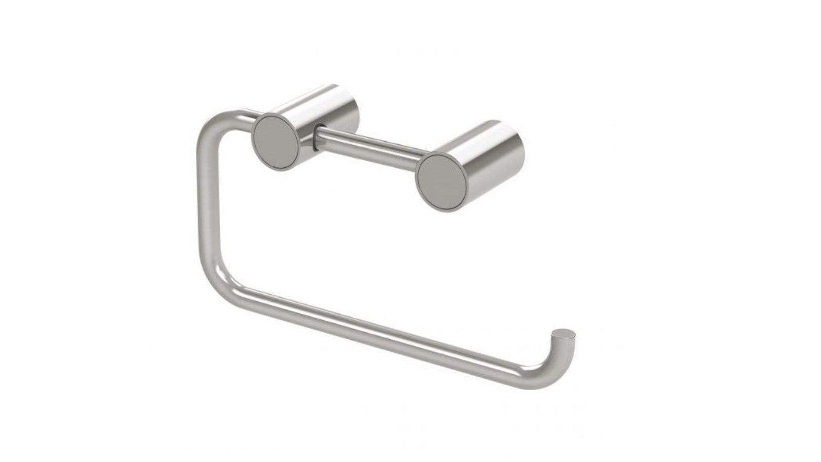 Phoenix Vivid Slimline Toilet Roll Holder - Brushed Nickel