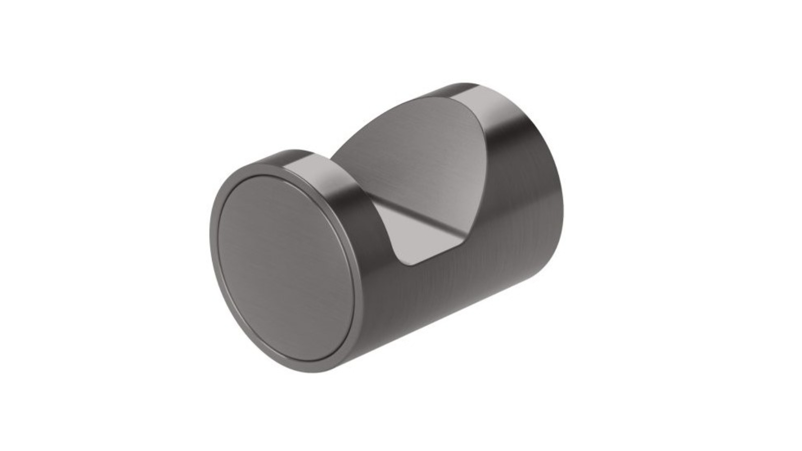 Phoenix Vivid Slimline Robe Hook - Brushed Carbon