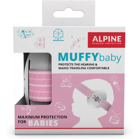 Alpine Muffy Baby Ear Muff - Pink