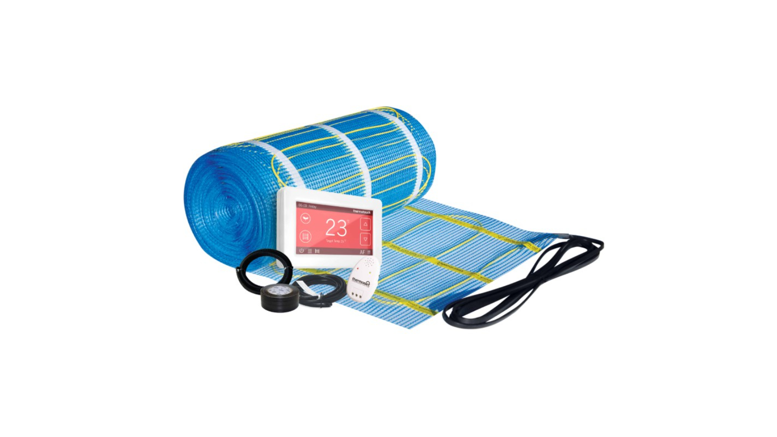 Thermogroup Thermonet 200W Matting for Under Tiled Floors with Dual Controller - 8 x 0.5m