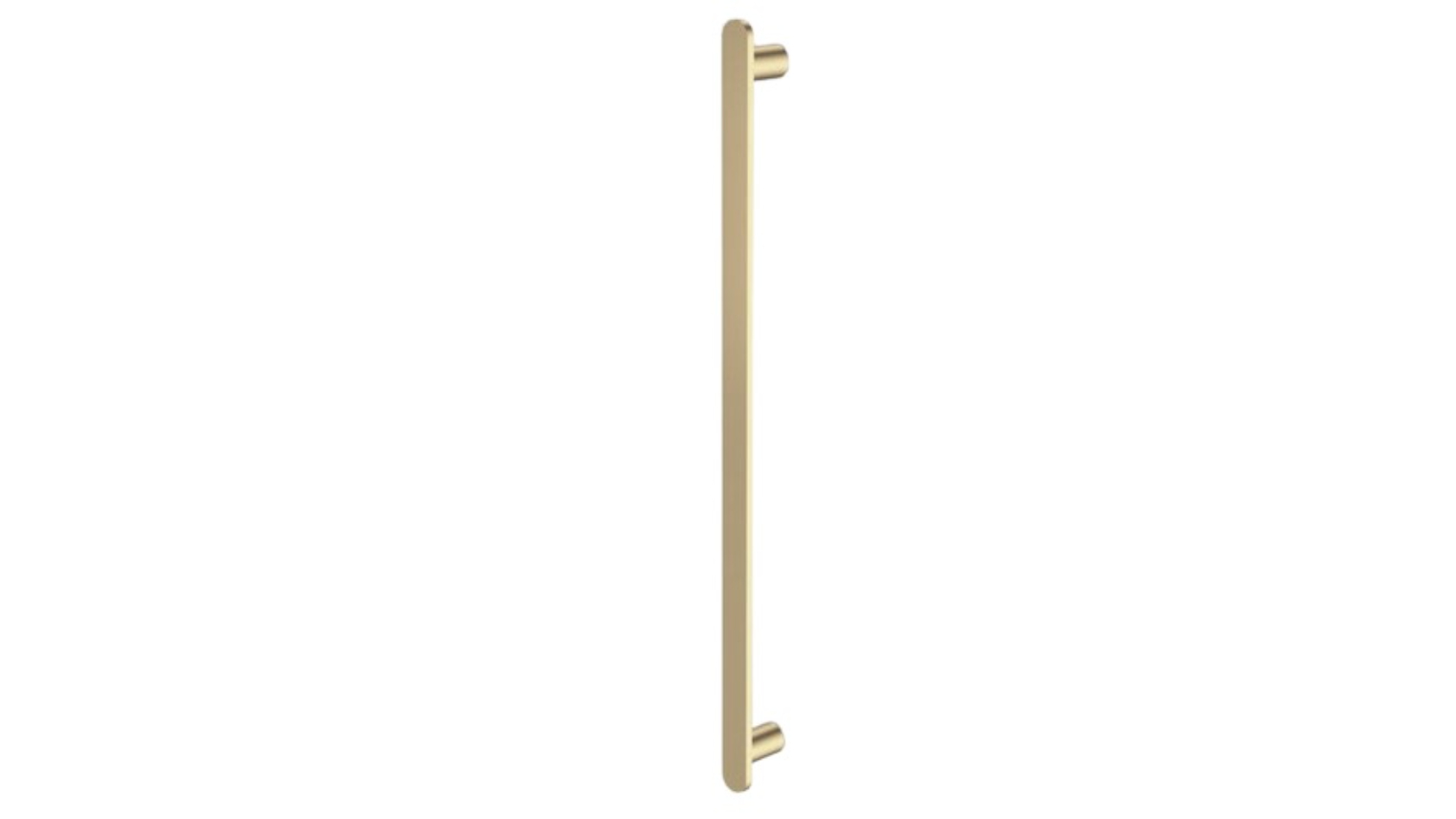 Caroma Urbane II Vertical Heated Towel Rail - Brushed Brass