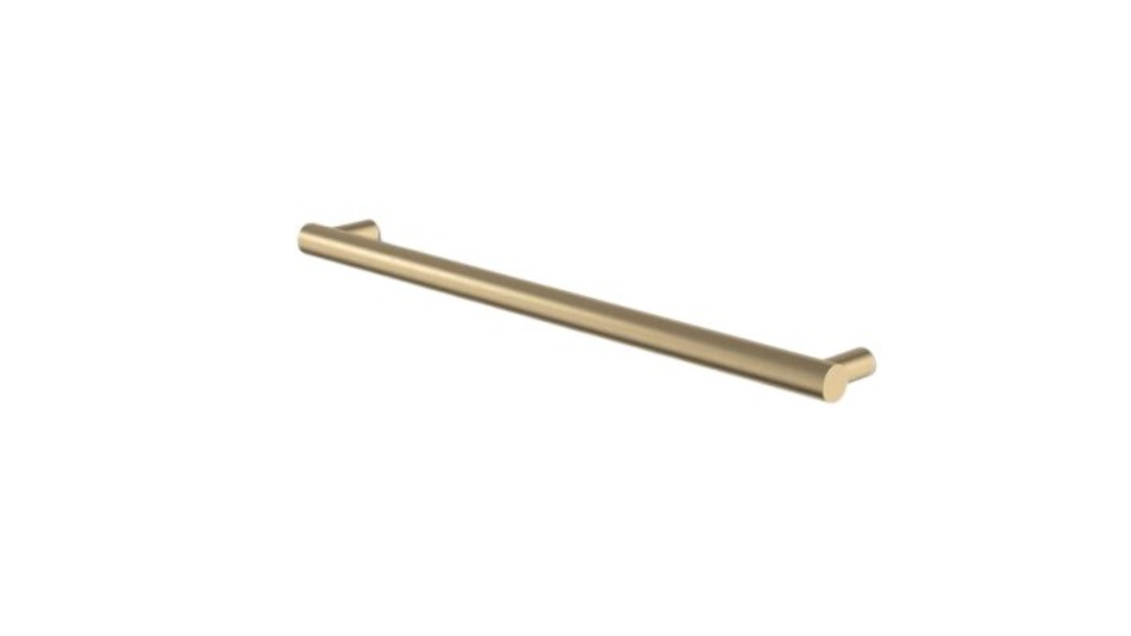 Caroma Liano II Horizontal Heated Towel Rail - Brushed Brass