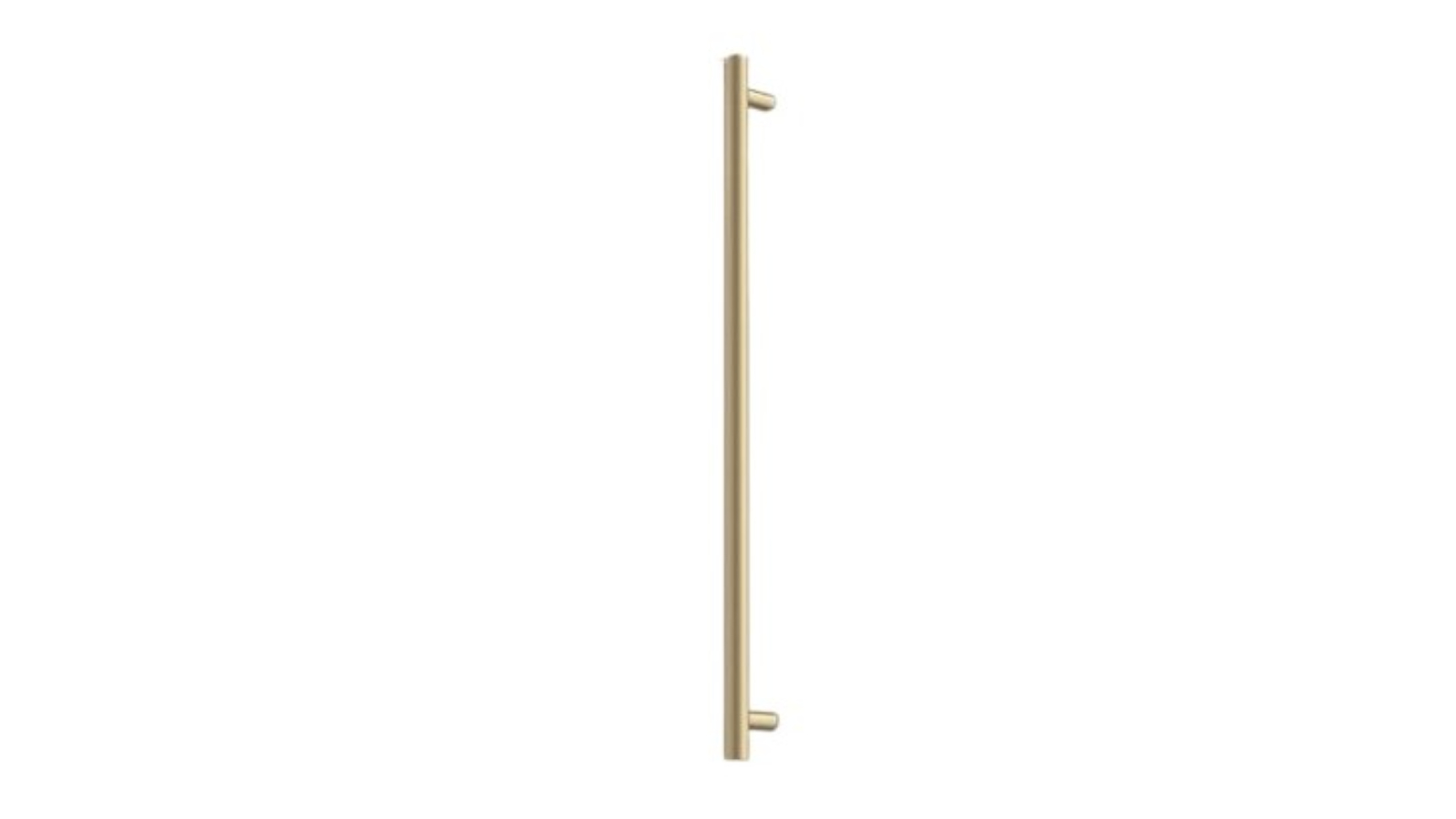 Caroma Liano II Vertical Heated Towel Rail - Brushed Brass