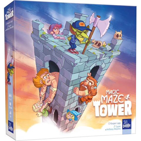 Magic Maze Tower Board Game