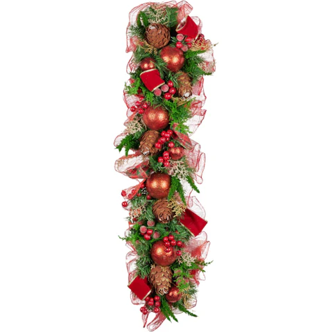 Christabelle 100cm Berries/Baubles Christmas Garland