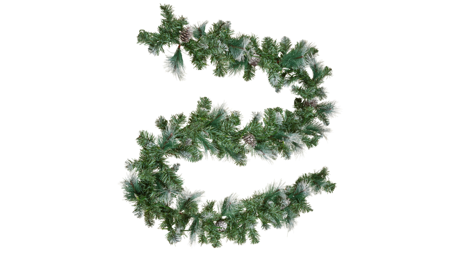 National Tree Company 274cm Bayville Pine Pre-Lit Christmas Garland