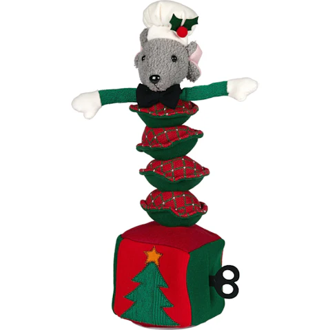 Christabelle 38cm Battery-Operated Christmas Mouse with Animation
