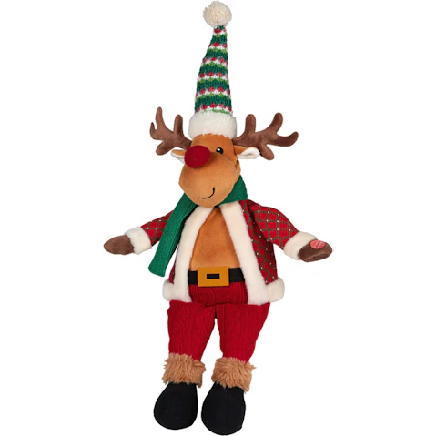 Christabelle 56cm Battery-Operated Christmas Moose with Animation
