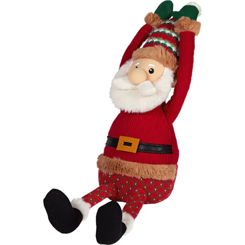 Christabelle 37cm Battery-Operated Hanging Santa with Animation