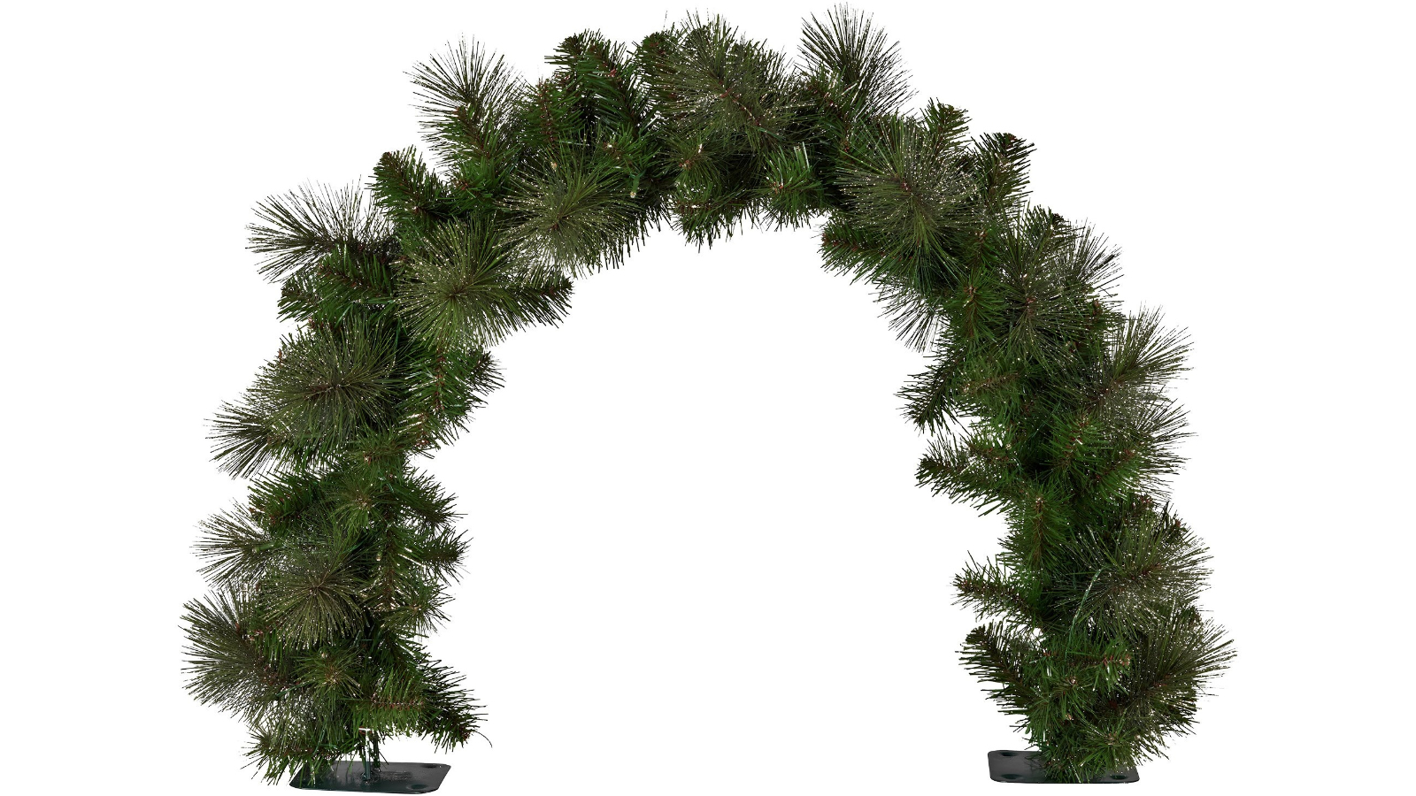 Christabelle 60cm Battery-Operated Tabletop Glittery Gold Christmas Archway