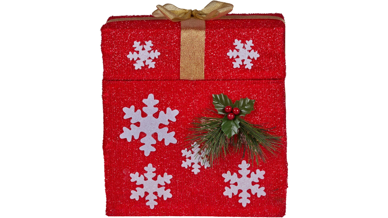 Christabelle Animated Santa in a Gift Box LED Christmas Display