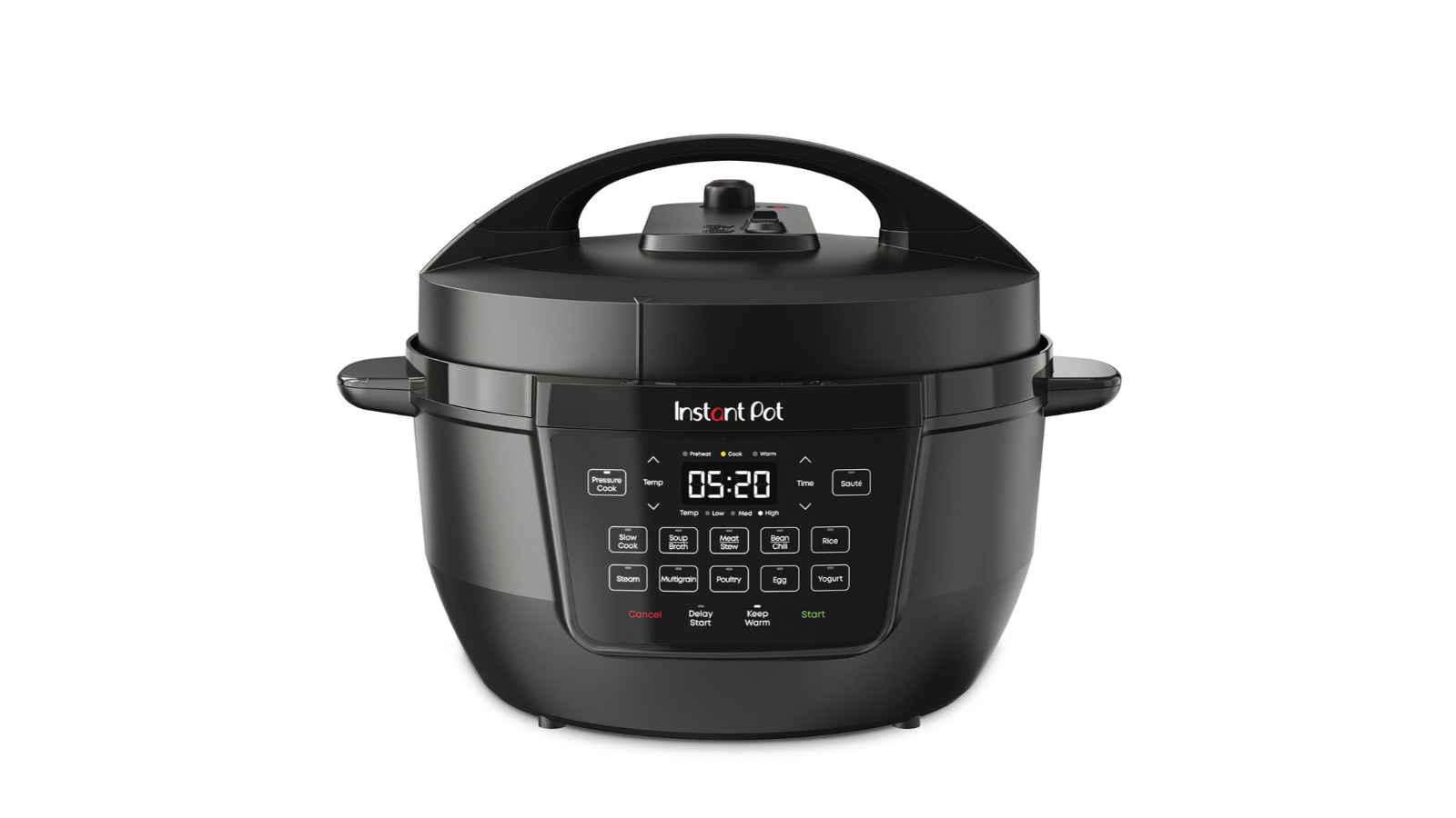 Instant Pot 7.1L Rio Series Multi-Cooker Wide - Black