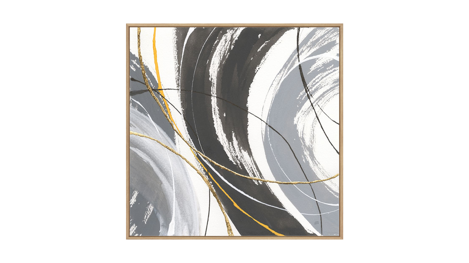 La Grolla Webbed III Natural Gallery Wall Art - 87 x 87cm