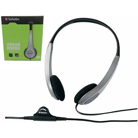 Verbatim Headset with Volume Control