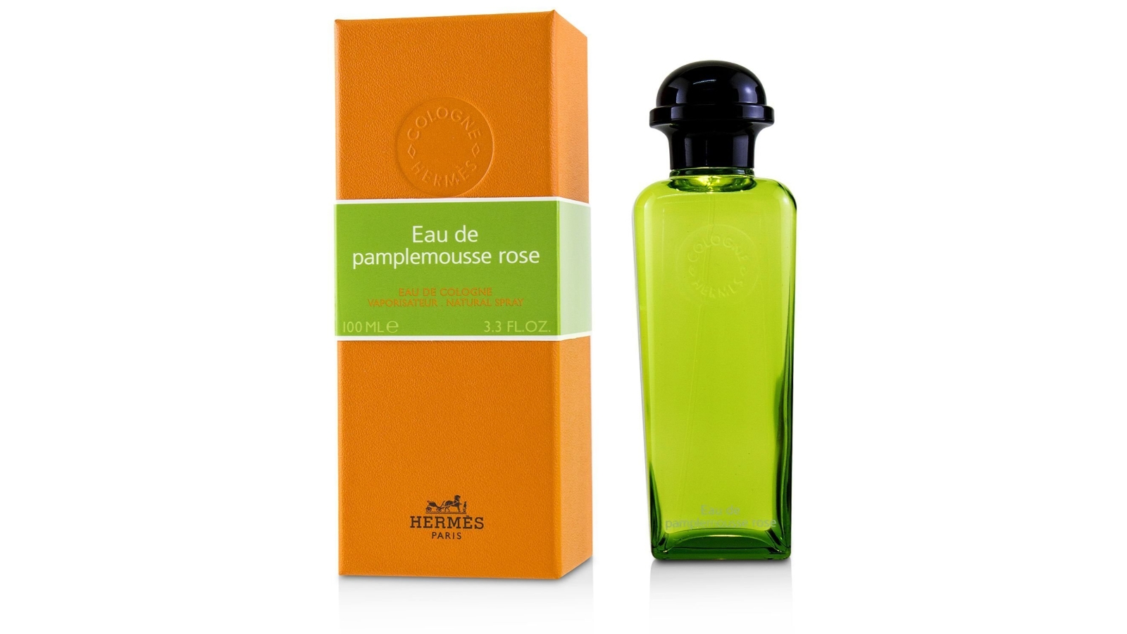 Hermes Eau De Pamplemousse Rose Eau De Cologne Spray -100ml/3.3oz