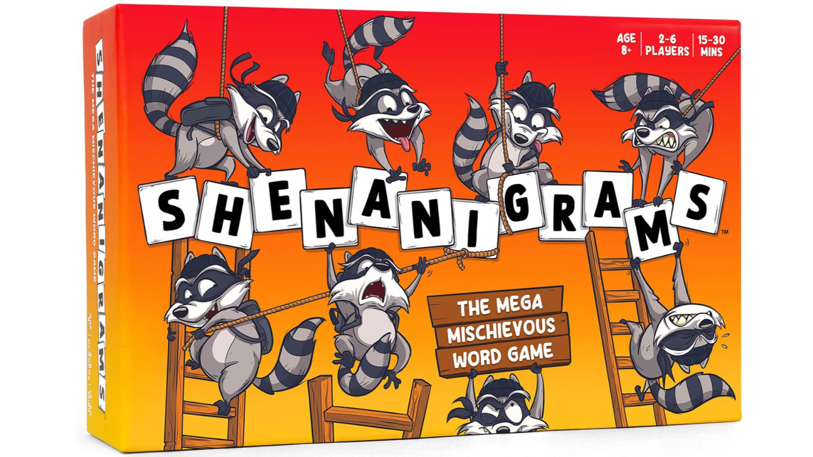 Shenanigrams The Mega Mischievous Word Board Game