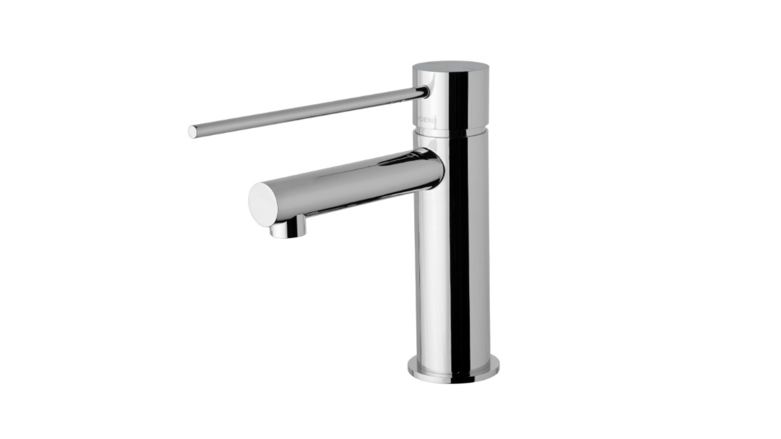 Phoenix Vivid Slimline Basin Mixer with Extended Lever - Chrome 