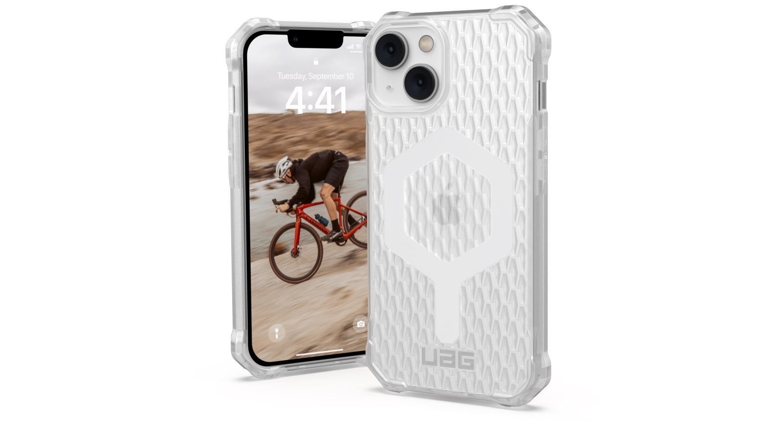 UAG Essential Armor Case with MagSafe for iPhone 14 - Frosted Ice