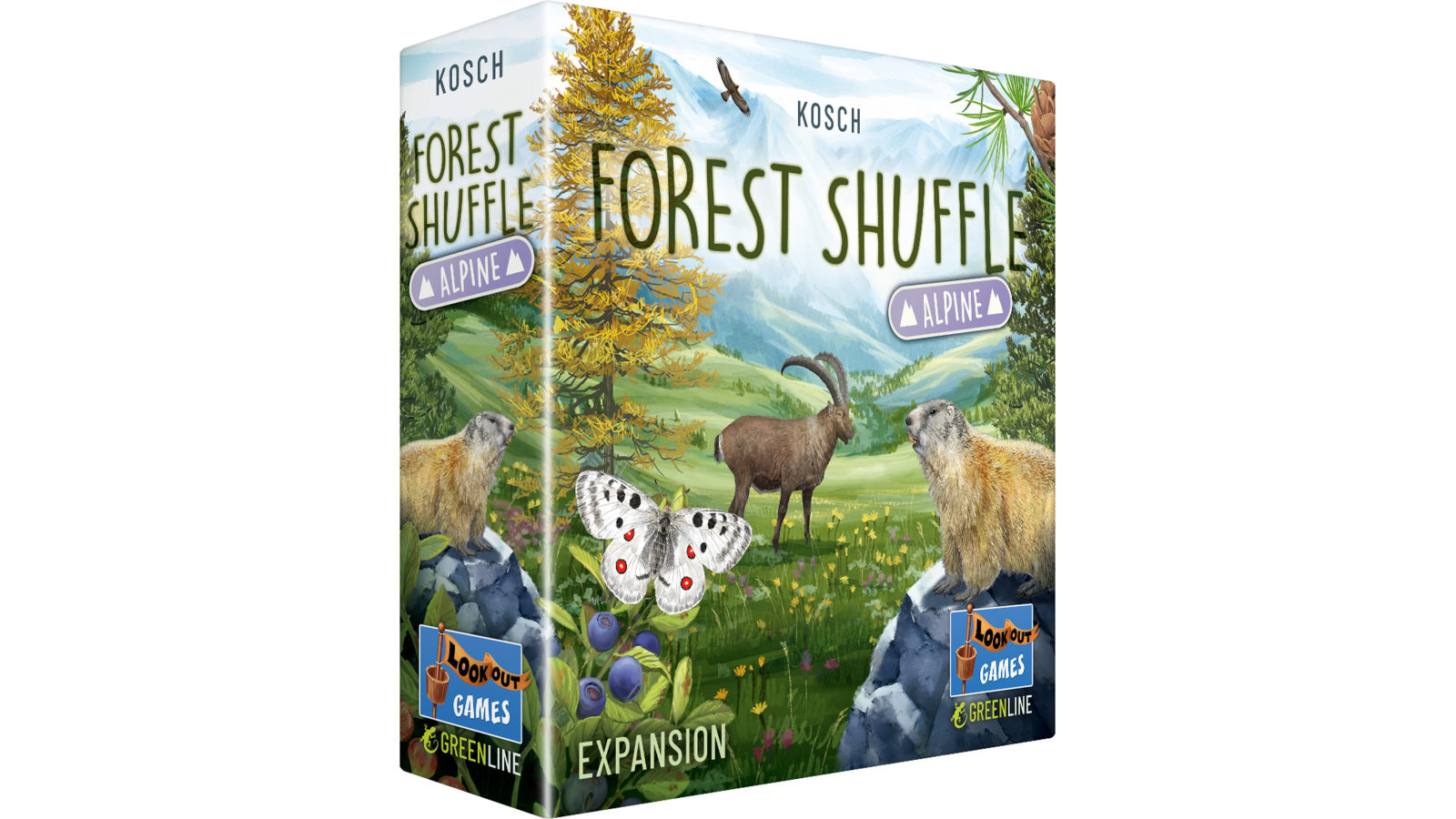 Forest Shuffle Alpine Expansion Board Game