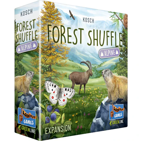 Forest Shuffle Alpine Expansion Board Game