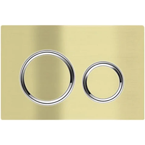 Meir Sigma 21 Dual Flush Plates to Suit Geberit - Tiger Bronze