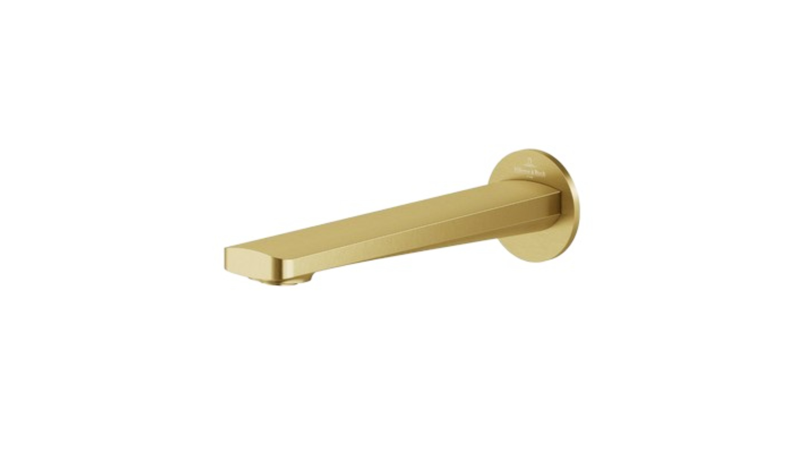 Villeroy & Boch O.Novo Style Bath Spout - Brushed Gold