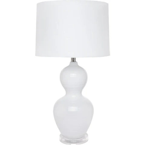 Cafe Lighting & Living Bronte Table Lamp - White