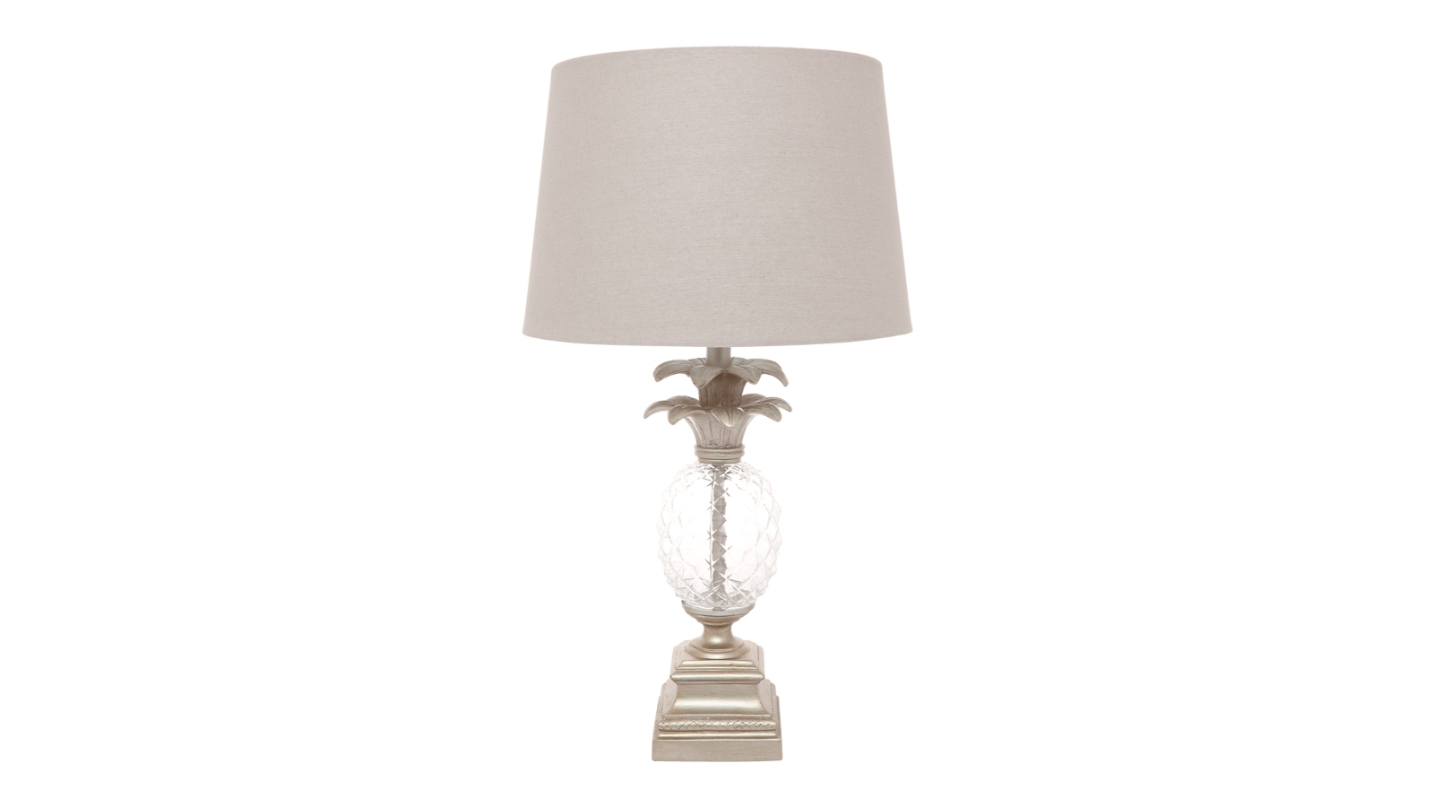 Cafe Lighting & Living Langley Table Lamp - Antique Silver