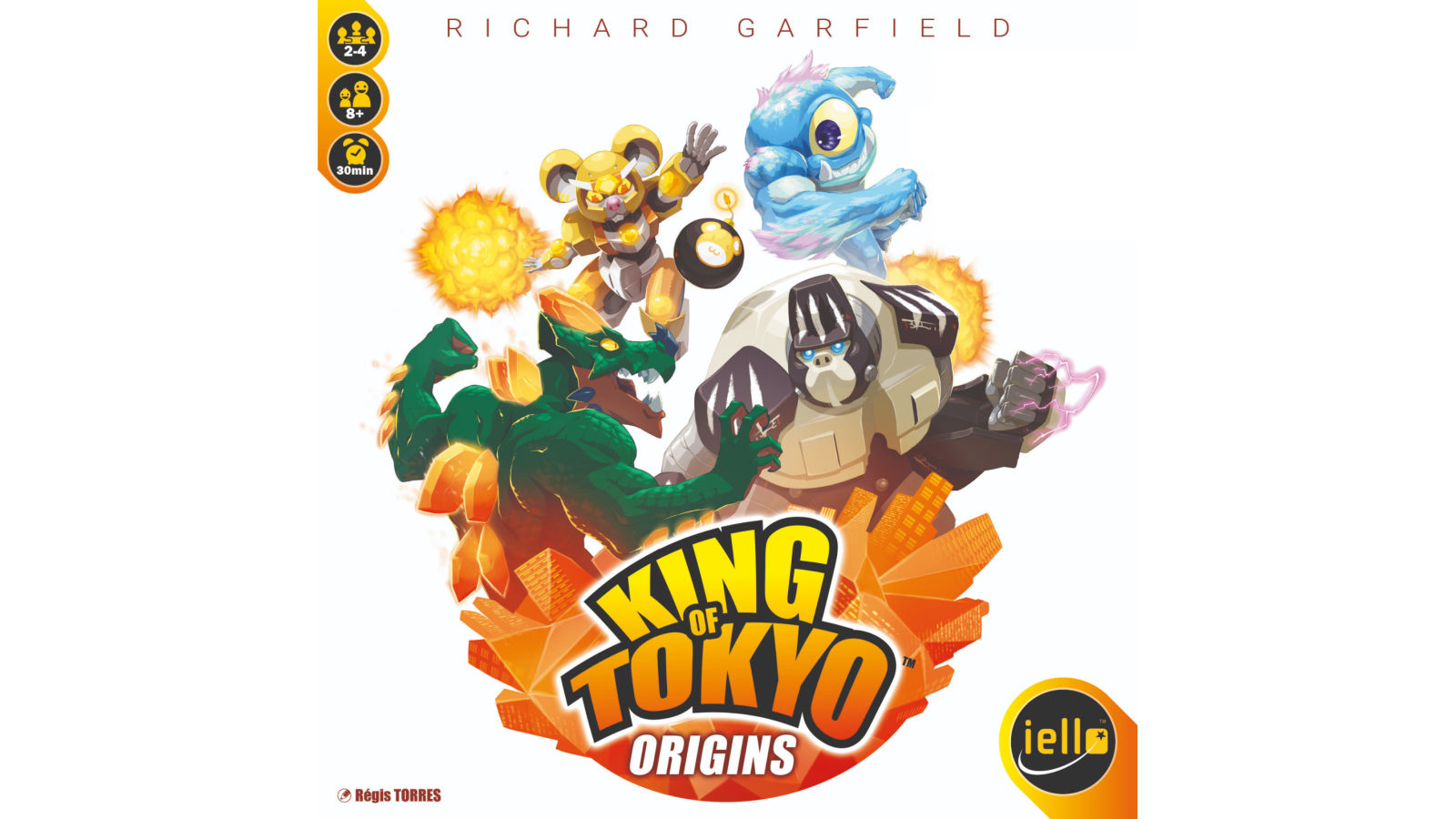 King Of Tokyo Origins Board Game