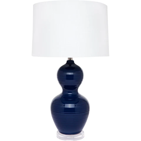 Cafe Lighting & Living Bronte Table Lamp - Blue