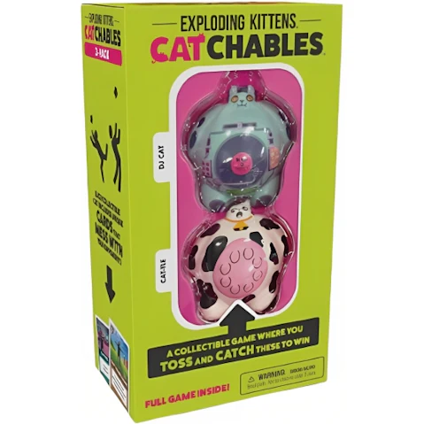 Pack of 2 Catchables No. 4 (DJ and Cattle) Card Game