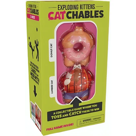 Pack of 2 Catchables No. 1 (Donut and Lumber) Card Game