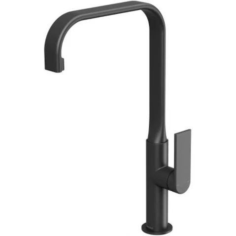 Phoenix Teel 200mm Squareline Lead-Free Sink Mixer - Matte Black