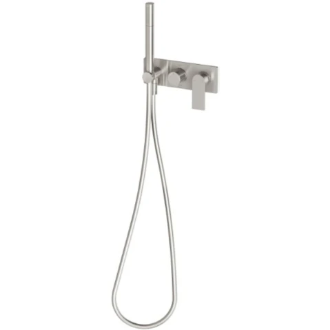 Phoenix Teel Wall Shower System - Brushed Nickel