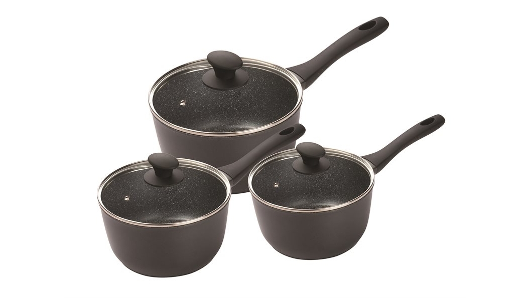 Pyrolux 3Piece Saucepan Set Harvey Norman