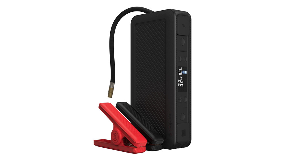 Mophie Powerstation Go Rugged Compact with Jumper Cable and Air Compressor