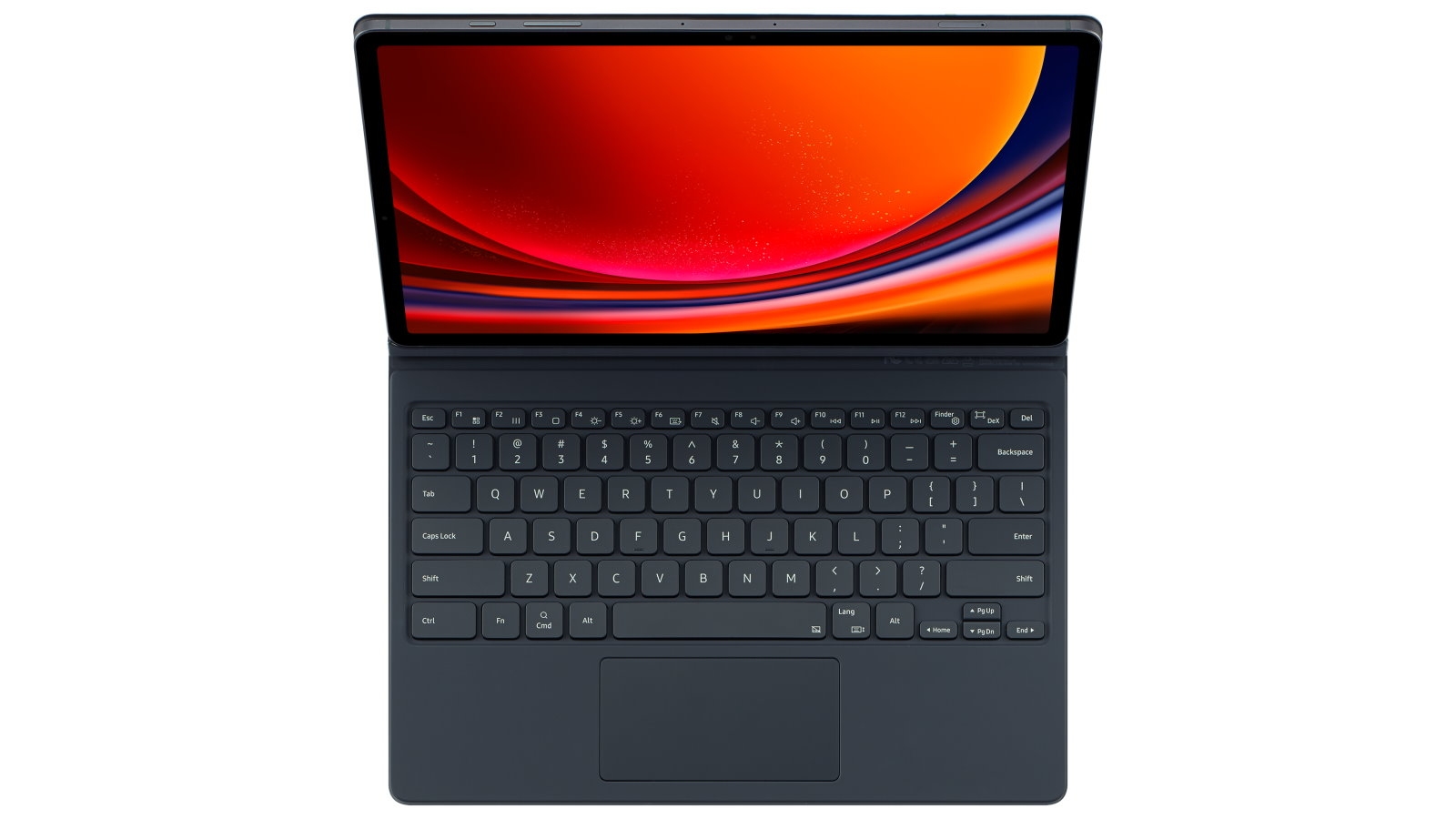 Androidタブレットアクセサリー Galaxy tab s9 Book Cover Keyboard Slim Amazon.com: Samsung Book Slim Keyboard Cover for Galaxy Tab
