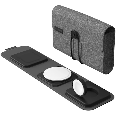 Mophie MagSafe 3-in-1 Wireless Travel Charger