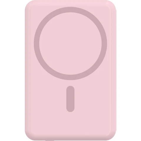 Mophie Essential Snap+ 5000mAh Magnetic Wireless Power Bank - Pink