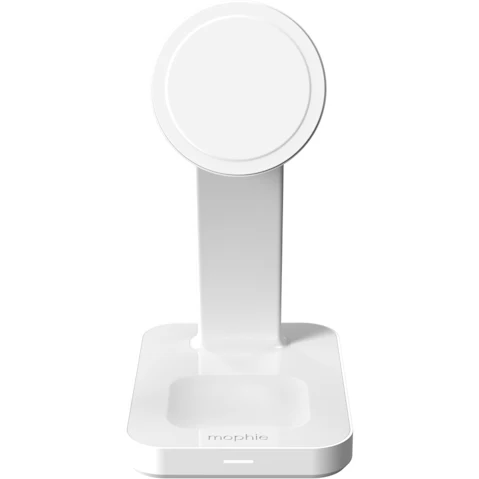 Mophie Snap+ 3-in-1 Wireless Charge Stand with Qi2 - White