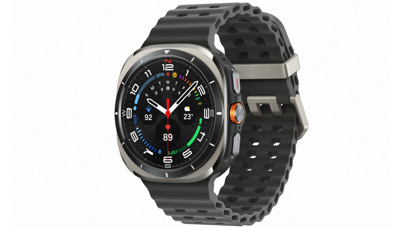 Samsung Galaxy Watch Ultra LTE 47mm Titanium Silver Harvey Norman