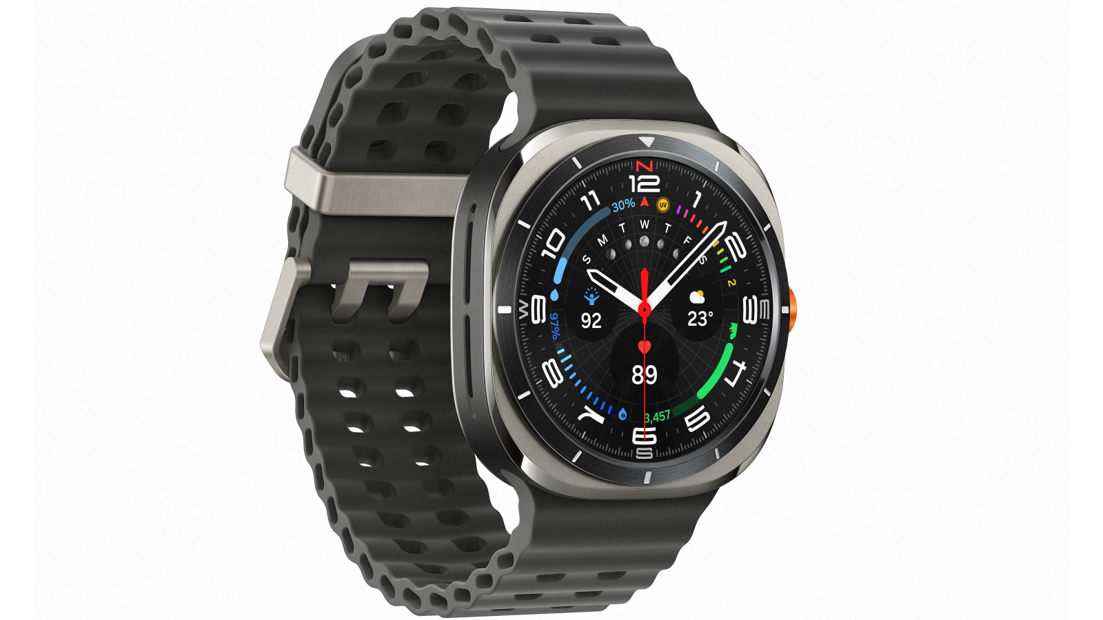 Samsung Galaxy Watch Ultra LTE 47mm Titanium Silver Harvey Norman
