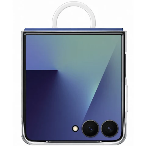 Samsung Galaxy Z Flip7 Ring Case - Clear
