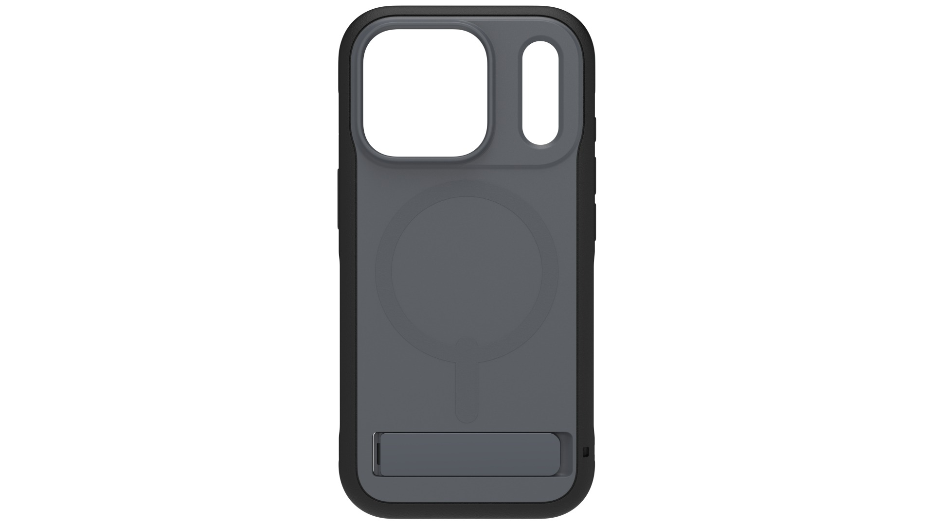 ZAGG Sedona Snap Kickstand + Camera Control Button Case for iPhone 17 Pro - Charcoal
