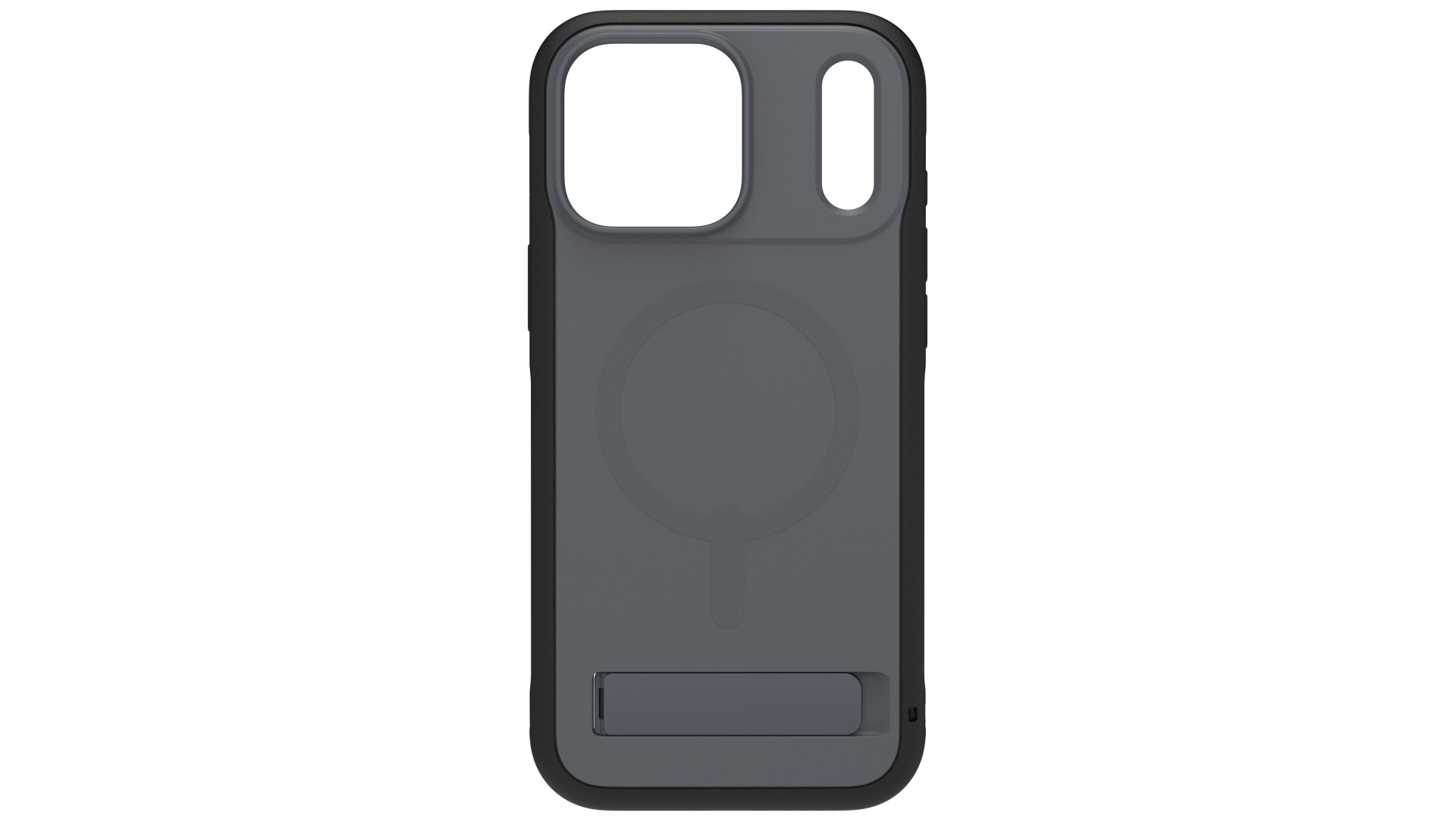 ZAGG Sedona Snap Kickstand + Camera Control Button Case for iPhone 17 Pro Max - Charcoal
