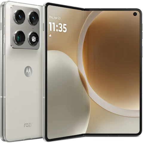motorola razr fold 5G 256GB - PANTONE Lily White