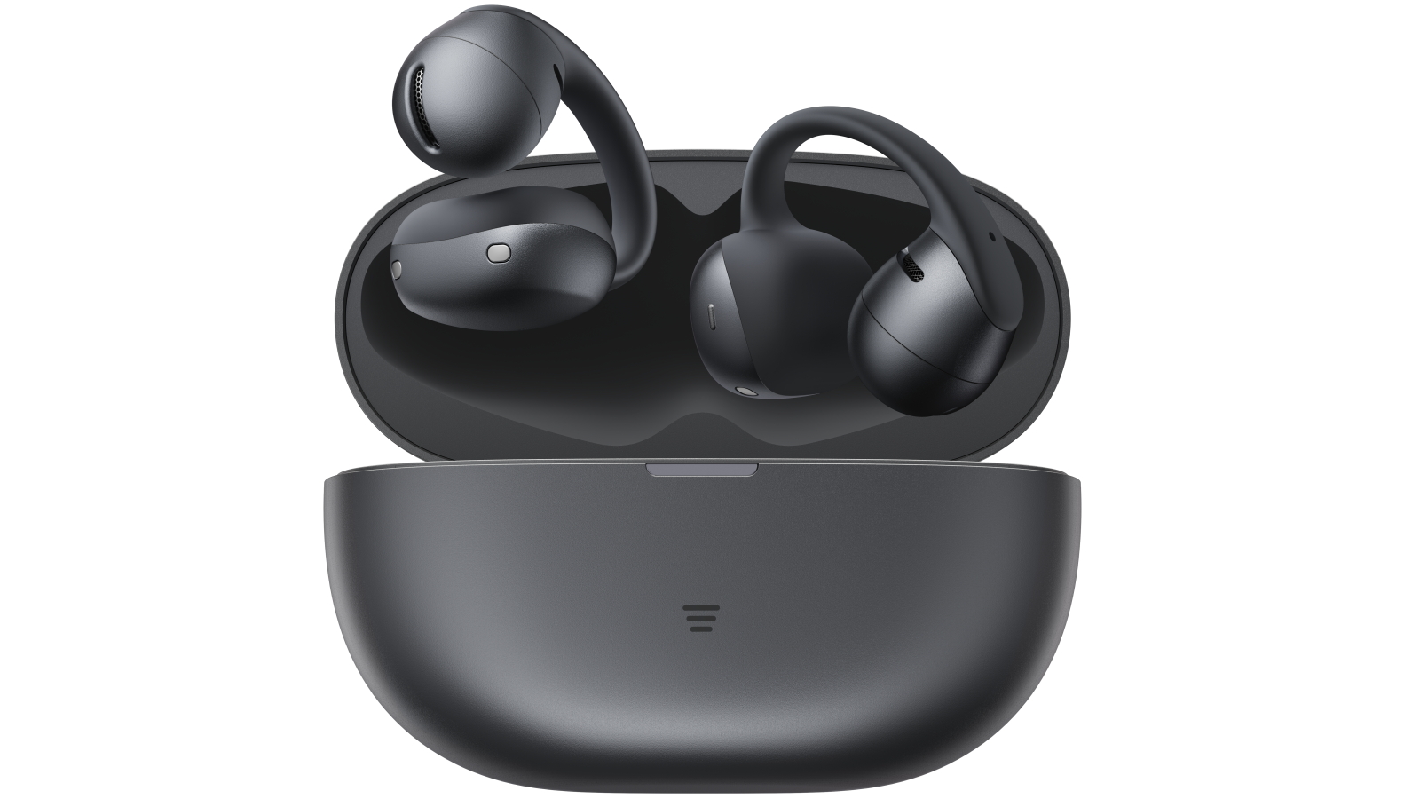 Shokz OpenDots Air Open-Ear Clip-On Earbuds - Black