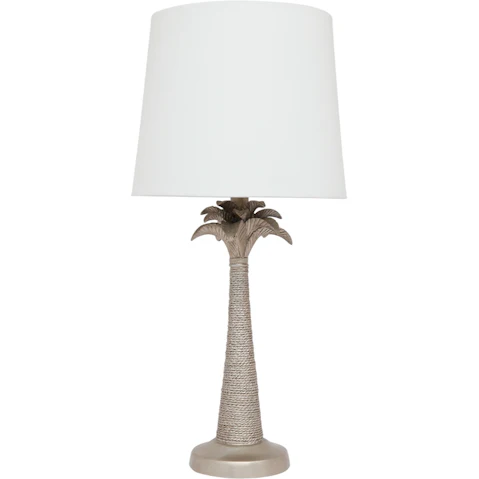 Cafe Lighting & Living Beverly Table Lamp - Antique Silver