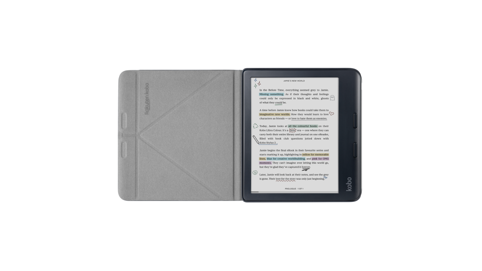 Kobo Libra Sleepcover - Black | Harvey Norman
