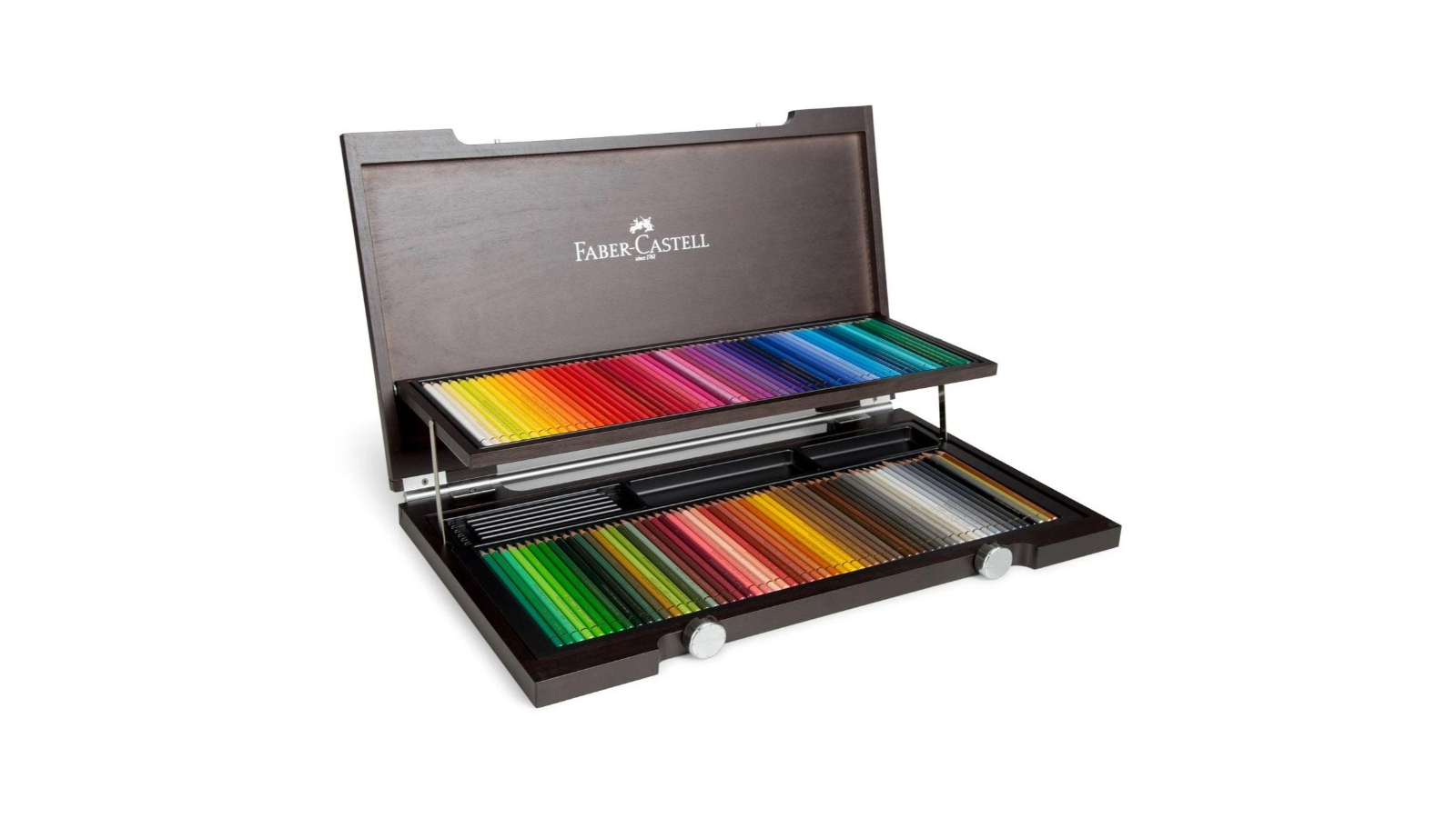 Faber Castell Polychromes Colouring Pencils Wooden Case Set